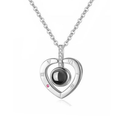 Amore Roman Heart Necklace
