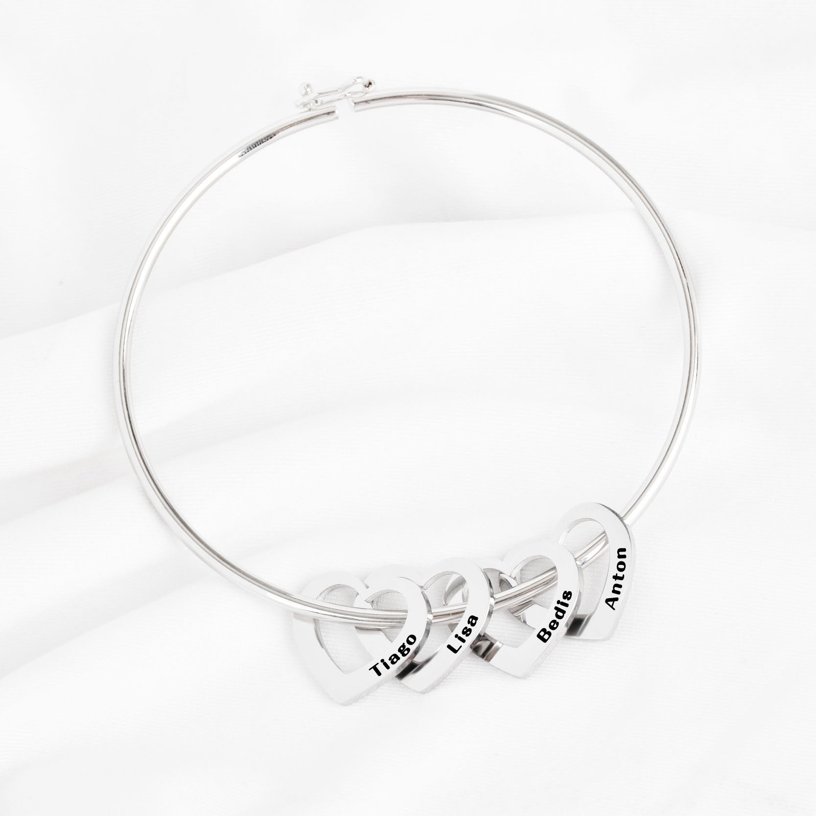 Silver Plating / 1 Heart