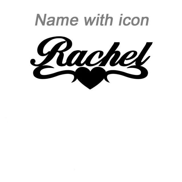 Name with Icon / Rose Gold Plating